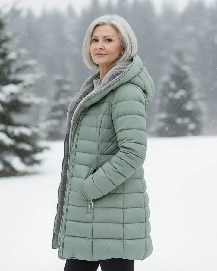 Poly™ | Manteau matelassé avec doublure polaire et capuche