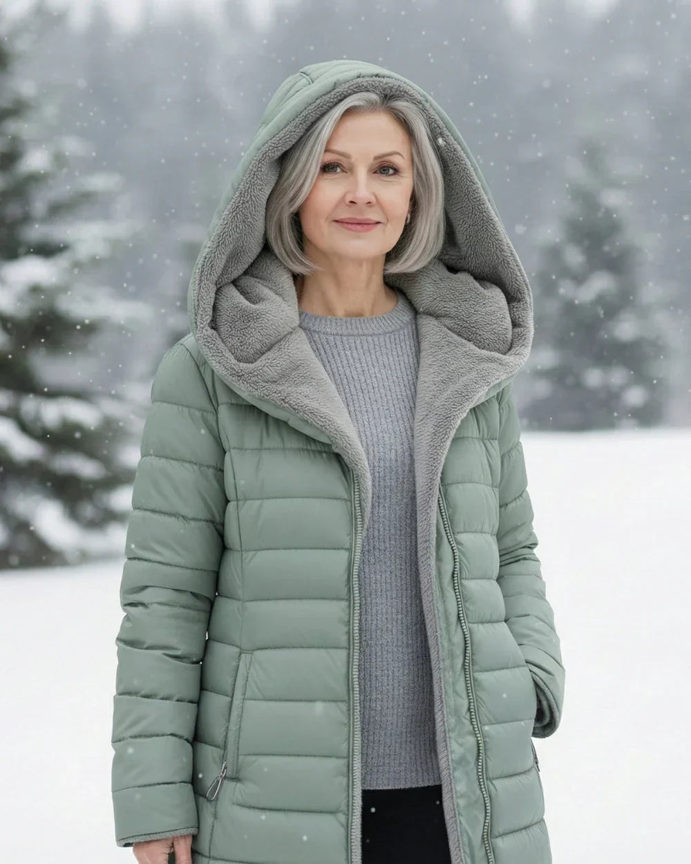 Poly™ | Manteau matelassé avec doublure polaire et capuche
