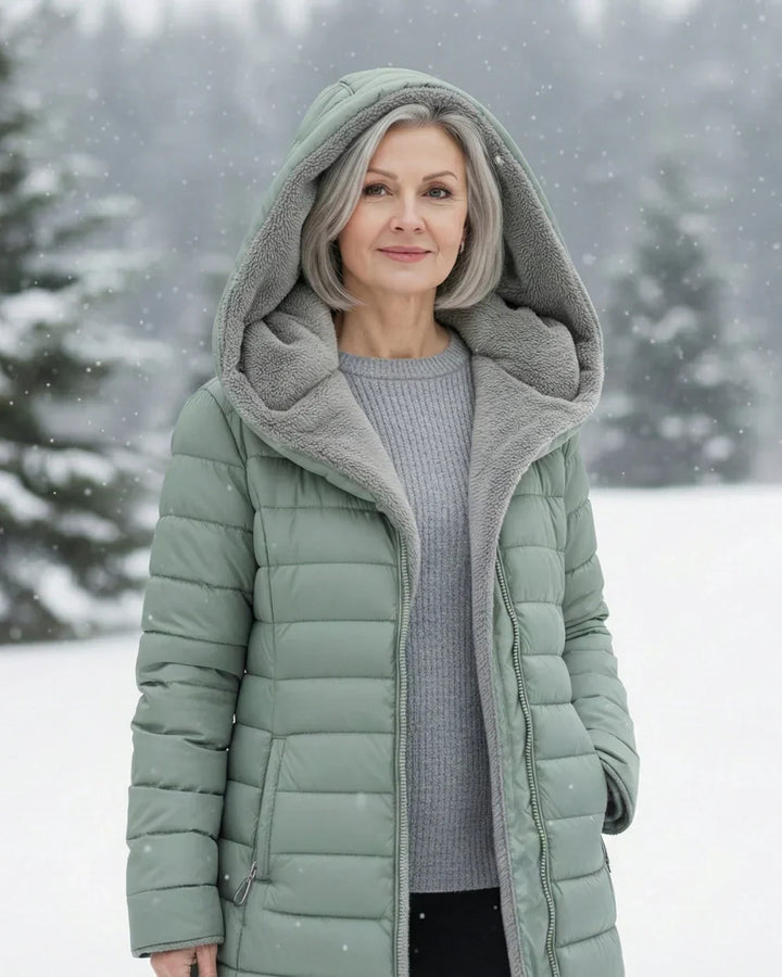 Poly™ | Manteau matelassé avec doublure polaire et capuche