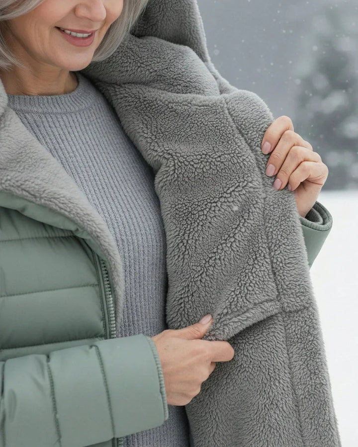 Poly™ | Manteau matelassé avec doublure polaire et capuche
