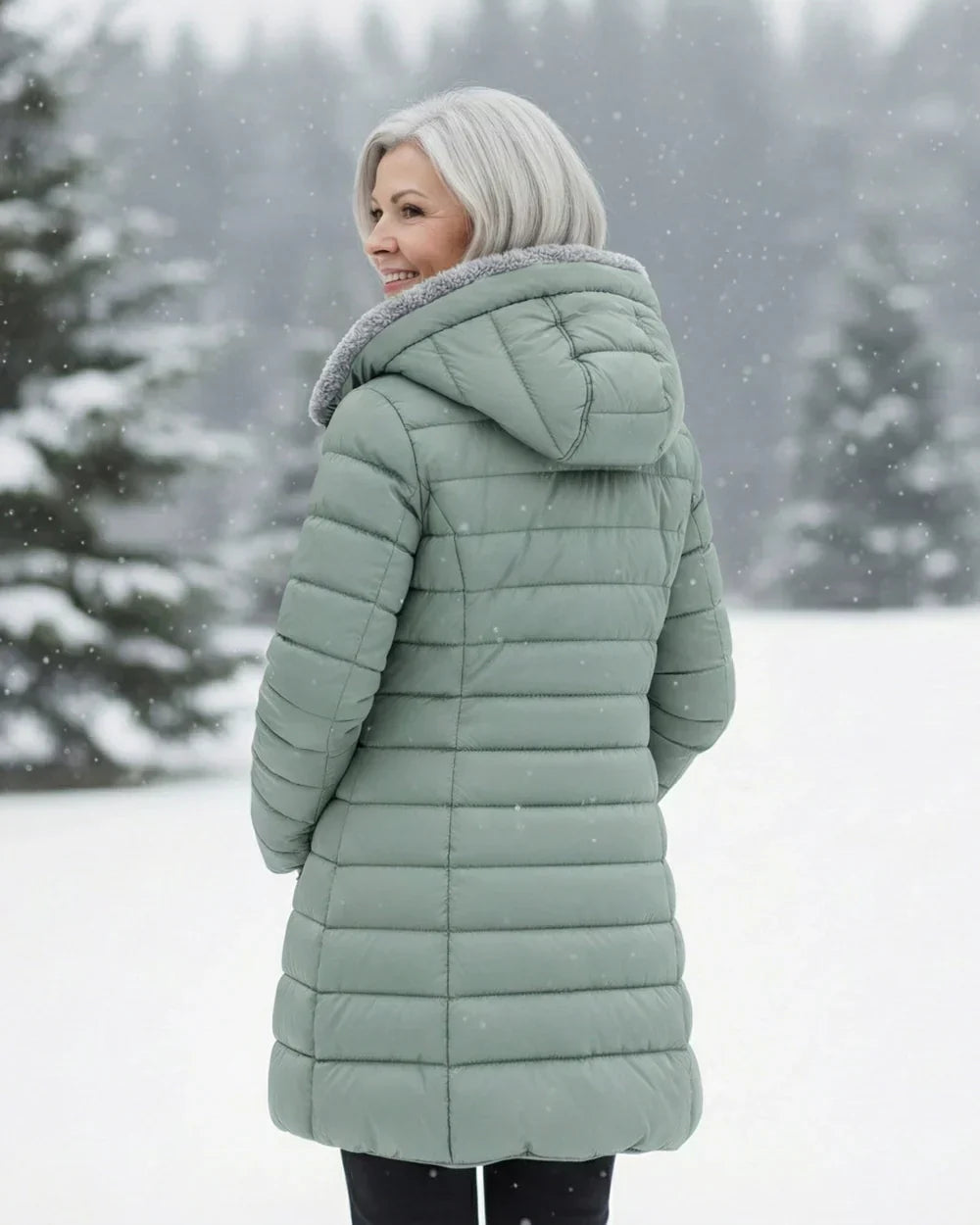 Poly™ | Manteau matelassé avec doublure polaire et capuche