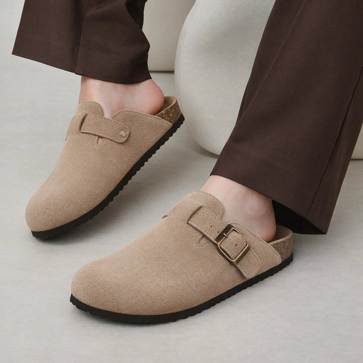 Mules Éloria Suède