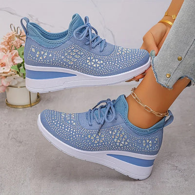Camille | Éclat Baskets Orthopédiques Pailletées