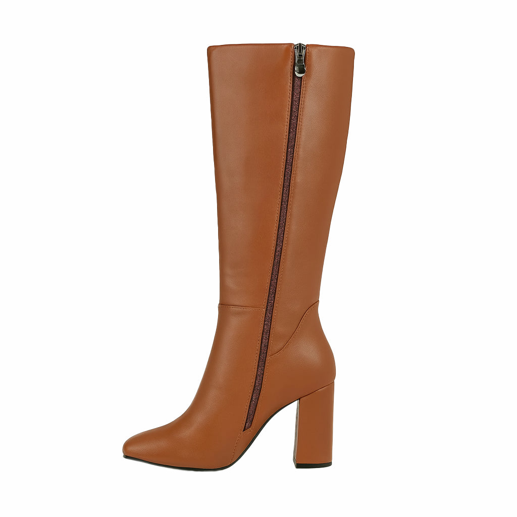 Bottes Châtaigne Élégance