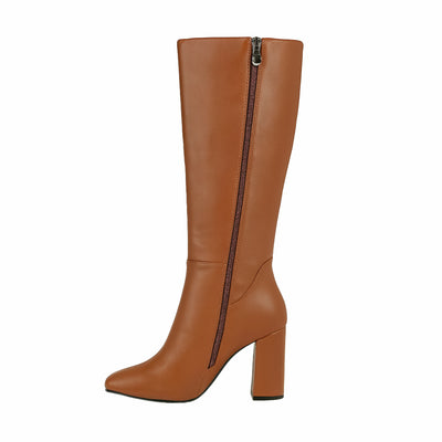 Bottes Châtaigne Élégance