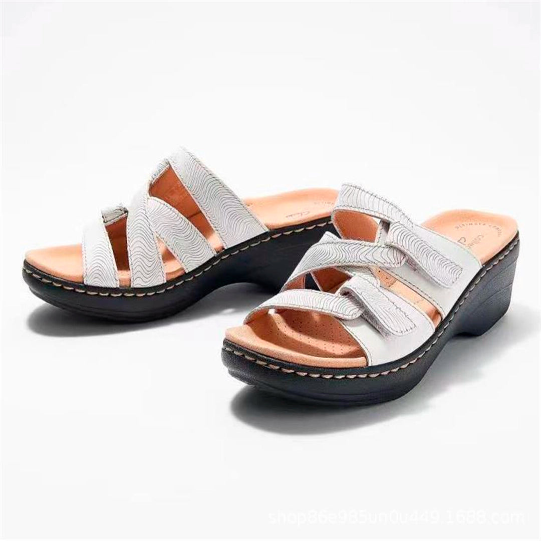 Stella - Sandales Compensées Confortables