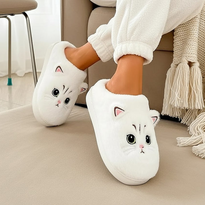 Pantoufles Douces Chaton – MiauComfort
