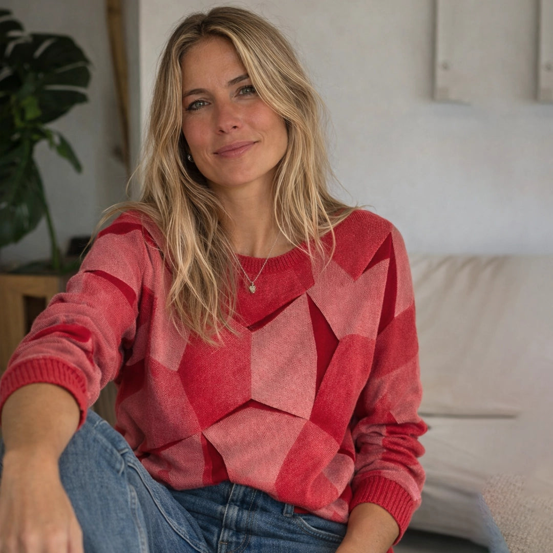 Pull Géométrique Femme Margot