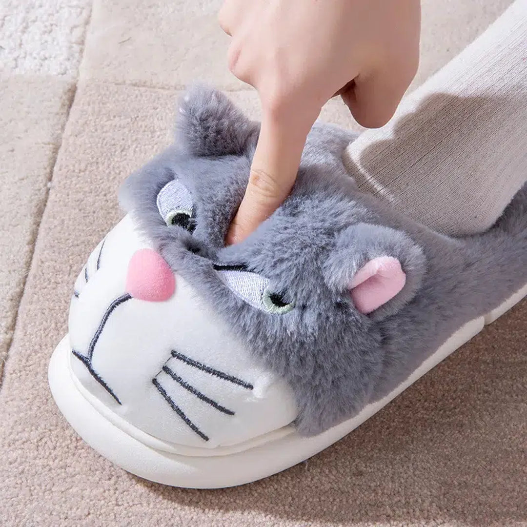 Pantoufles Chat Royale