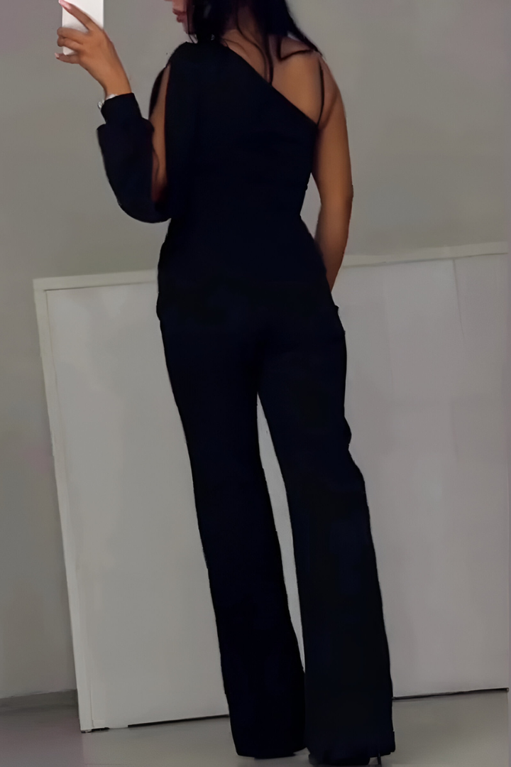Hailey™ | Combinaison moderne à jambe large