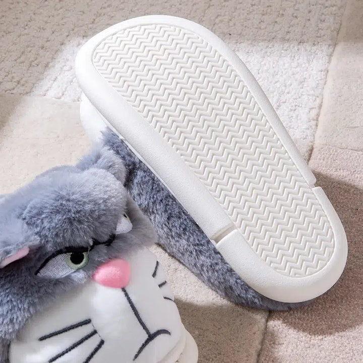 Pantoufles Chat Royale