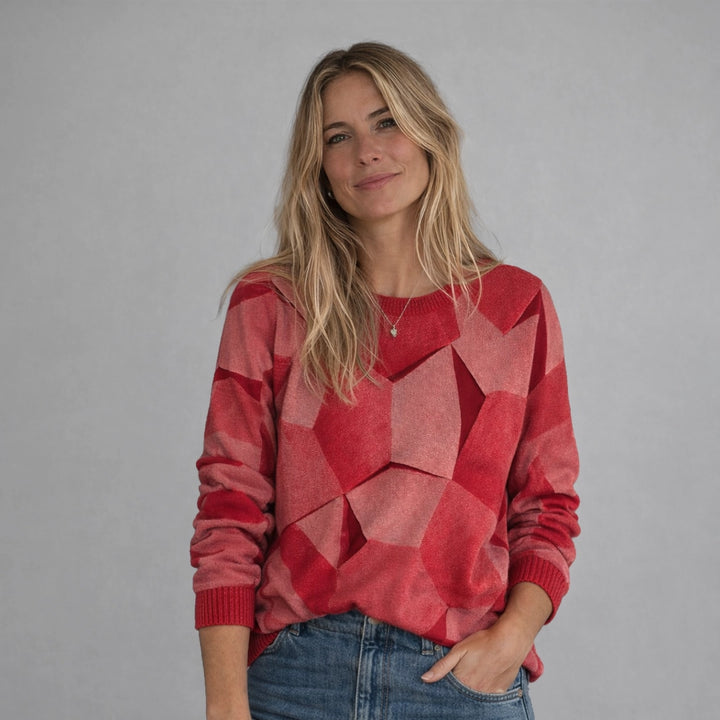 Pull Géométrique Femme Margot