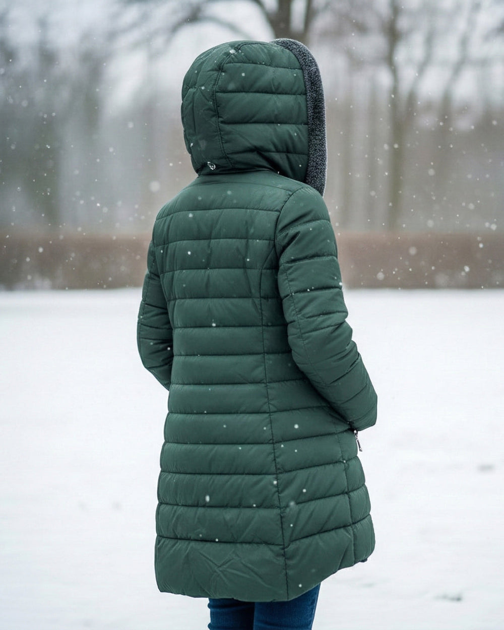 Poly™ | Manteau matelassé avec doublure polaire et capuche
