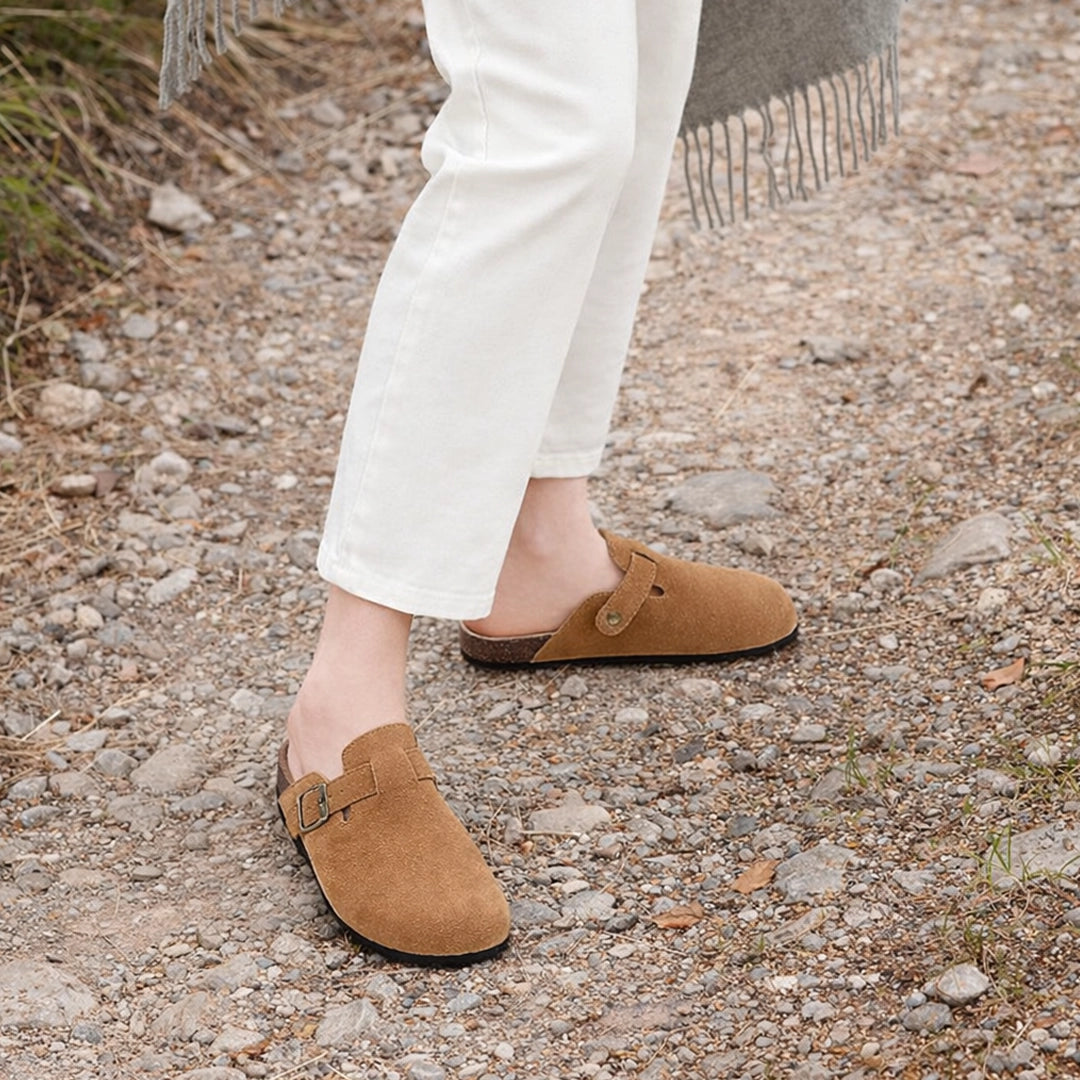 Mules Éloria Suède