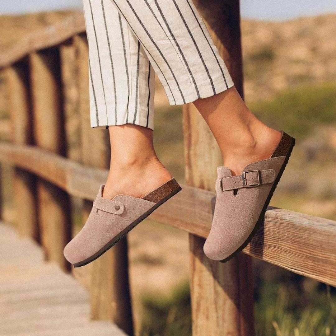 Mules Éloria Suède