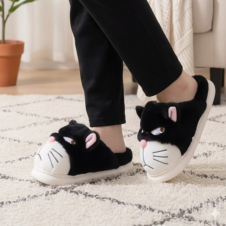 Pantoufles Chat Royale