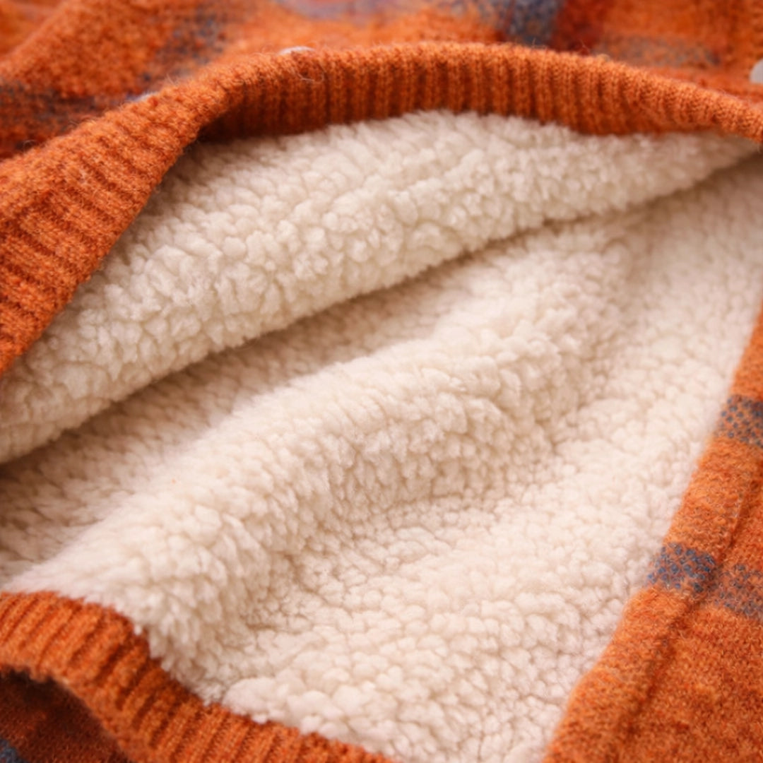 Pull à Carreaux Frieda