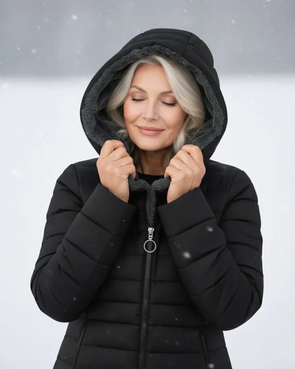Poly™ | Manteau matelassé avec doublure polaire et capuche