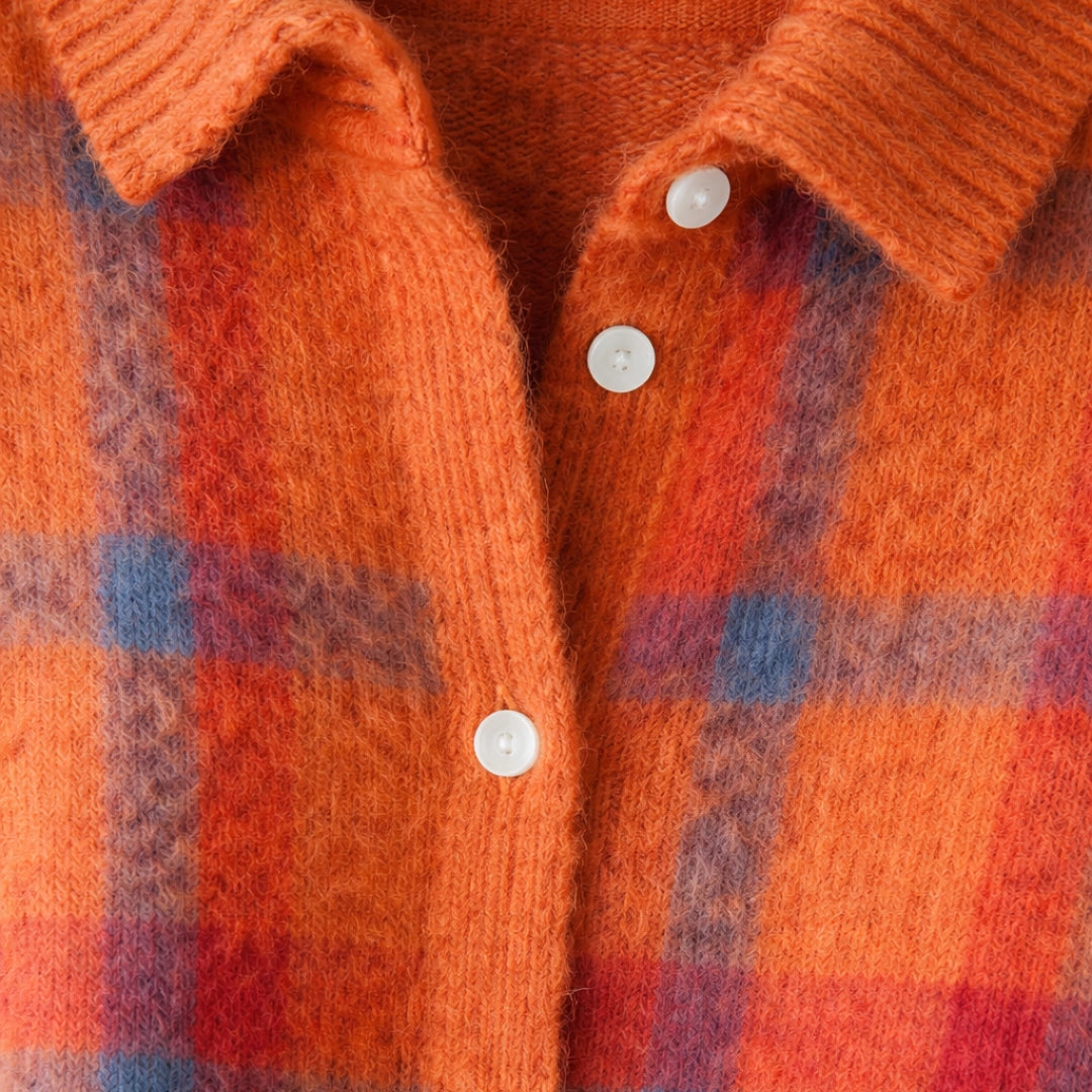 Pull à Carreaux Frieda
