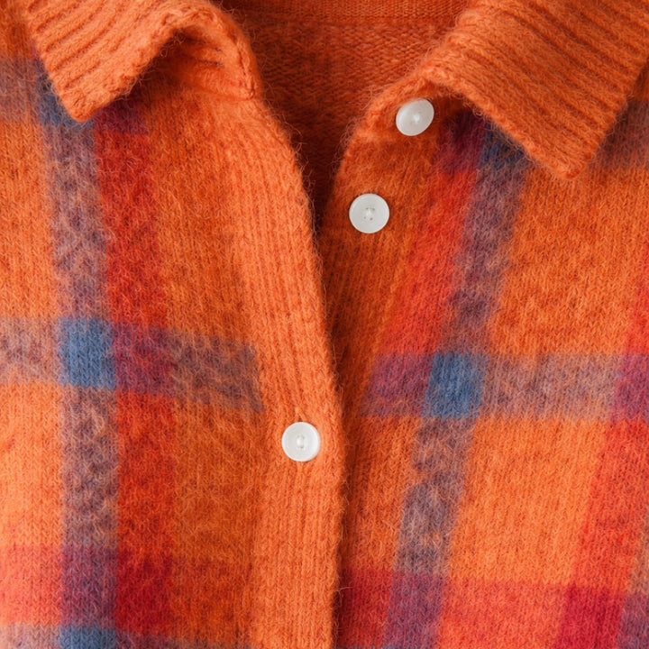 Pull à Carreaux Frieda