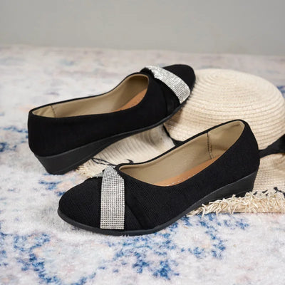 Sophia - Ballerines Élégance Cristal