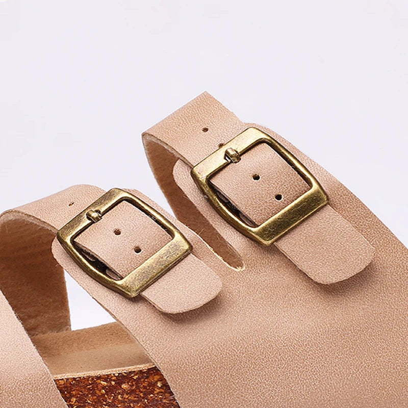 Gaia Confort – Sandale Anatomique Premium à Deux Boucles