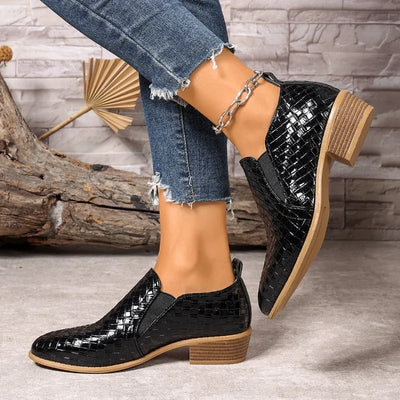 Bottines Élégance Tissage Urbain