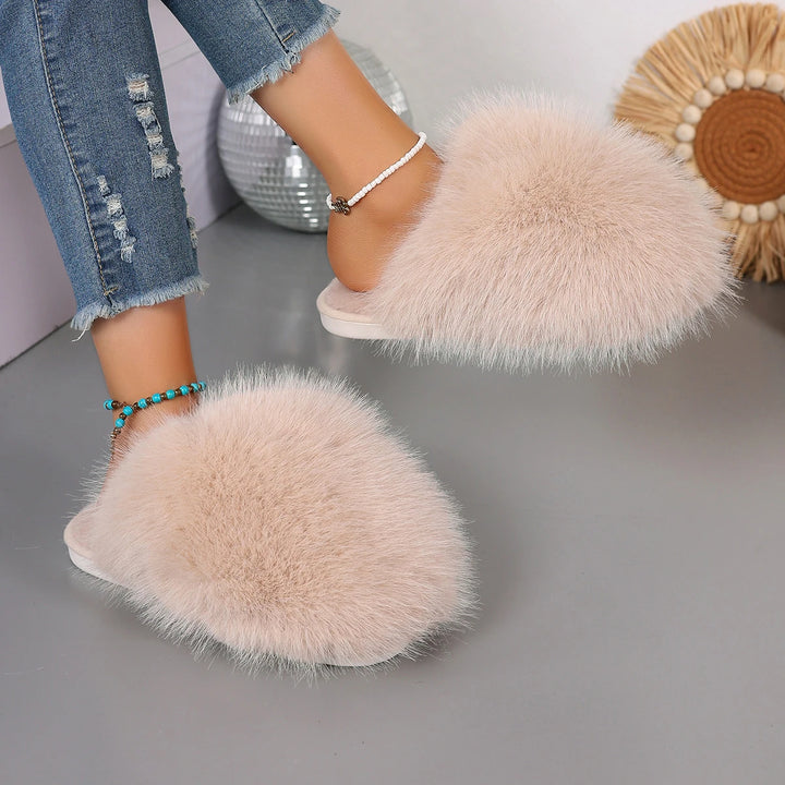 Pantoufles Fluffy Royale