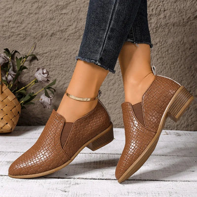Bottines Élégance Tissage Urbain