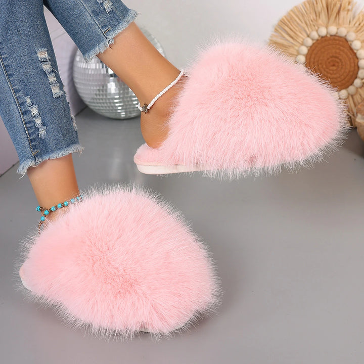 Pantoufles Fluffy Royale