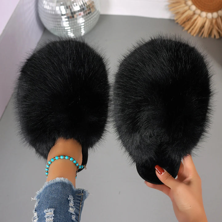Pantoufles Fluffy Royale