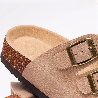 Gaia Confort – Sandale Anatomique Premium à Deux Boucles