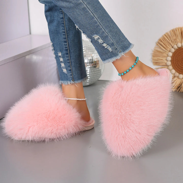 Pantoufles Fluffy Royale