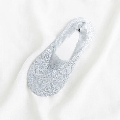 Élise – Lot de 5 Paires de Socquettes Dentelle Invisible