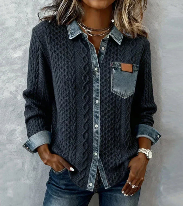 Gwen™ | Le Top en Maille Parfait : Chaleur, Style et Confort sans Compromis