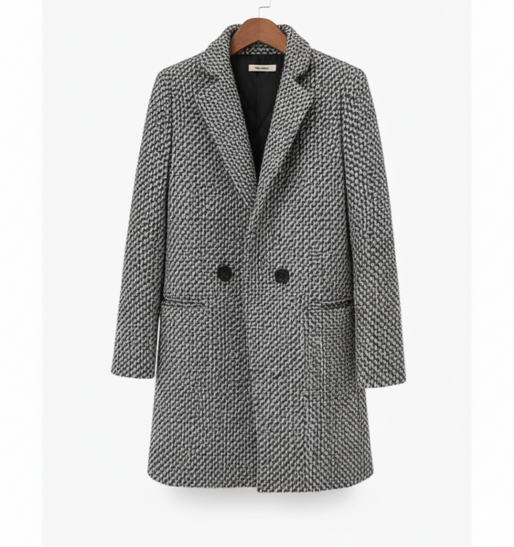 Nina™ | Veste en laine premium — élégance et chaleur pour l’hiver.