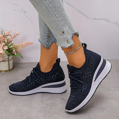 Camille | Éclat Baskets Orthopédiques Pailletées