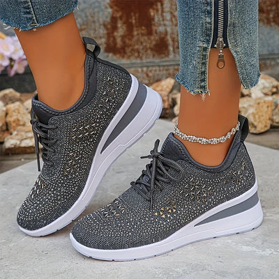 Camille | Éclat Baskets Orthopédiques Pailletées
