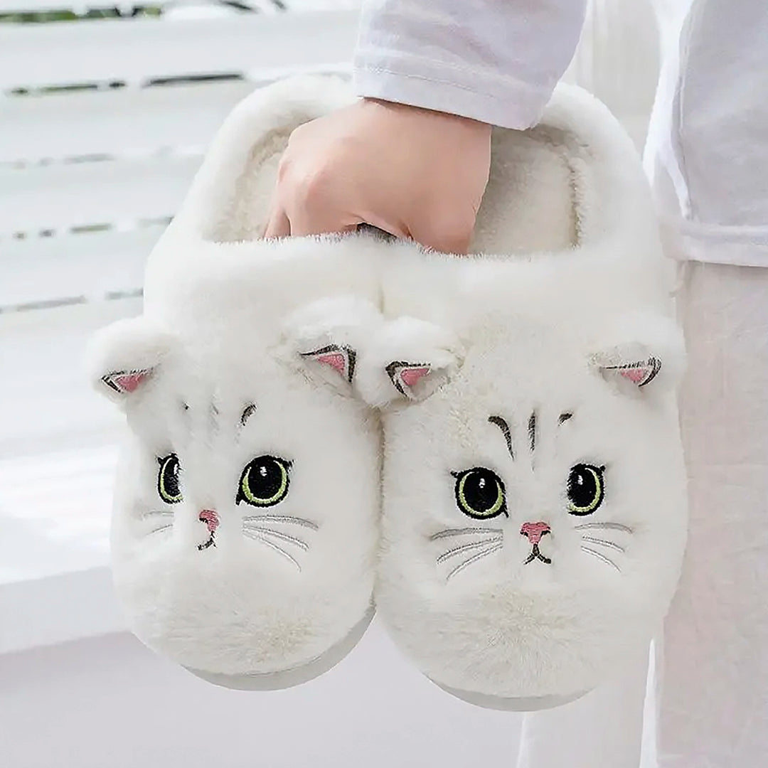 Pantoufles Douces Chaton – MiauComfort