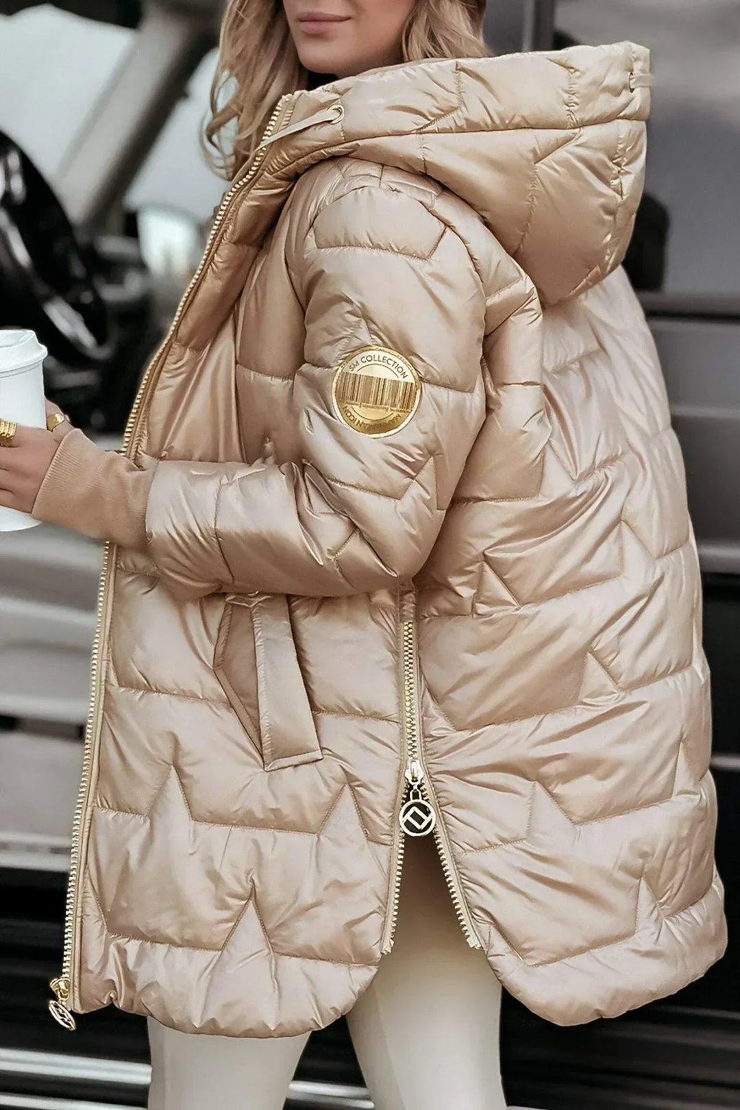 Natalia™ | Veste longue matelassée