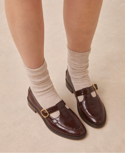 Mocassins Numéro 84 Marron