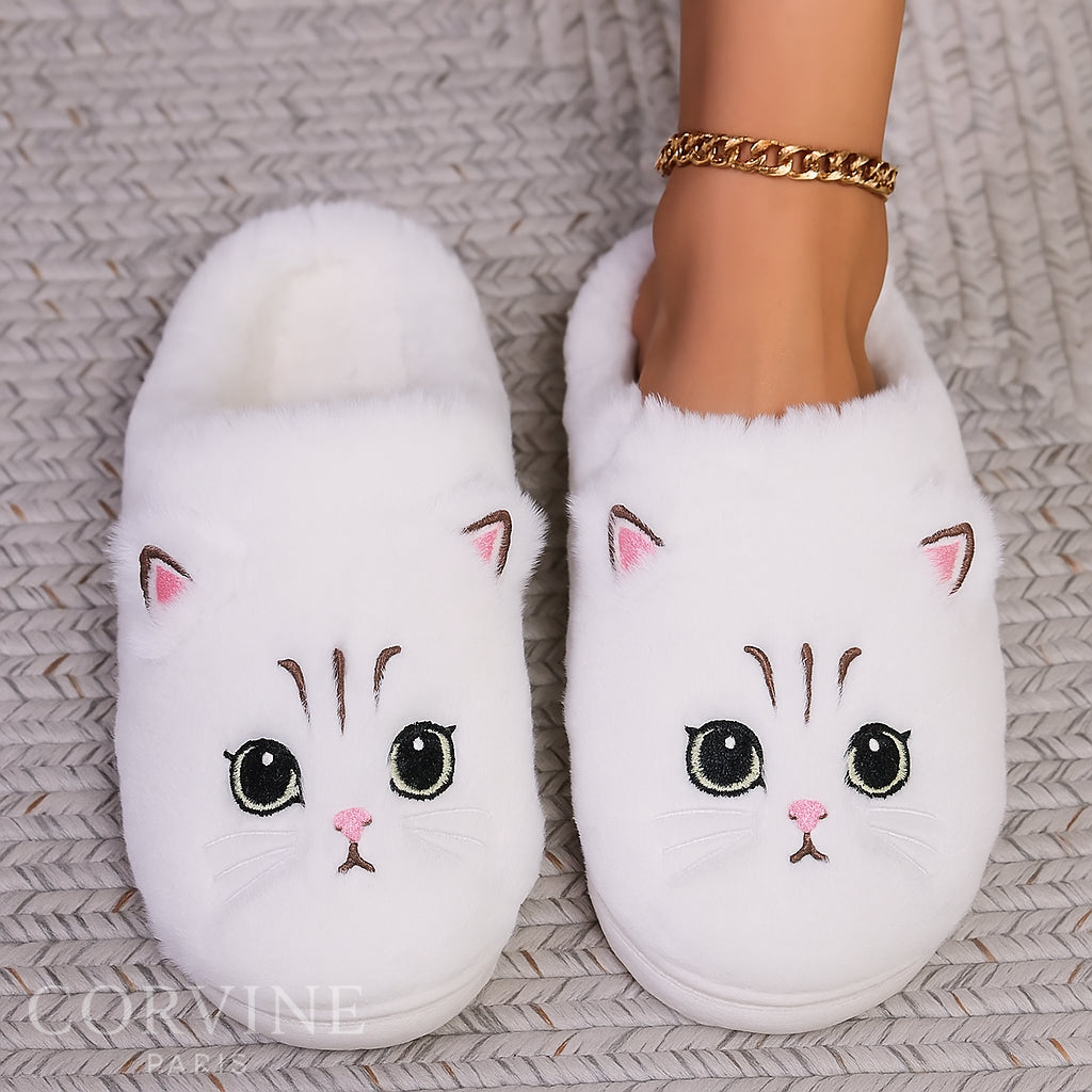 Pantoufles Douces Chaton – MiauComfort