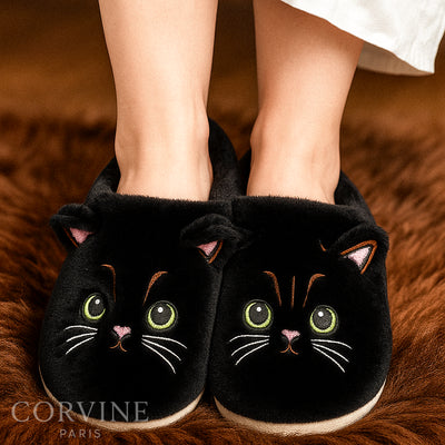 Pantoufles Douces Chaton – MiauComfort
