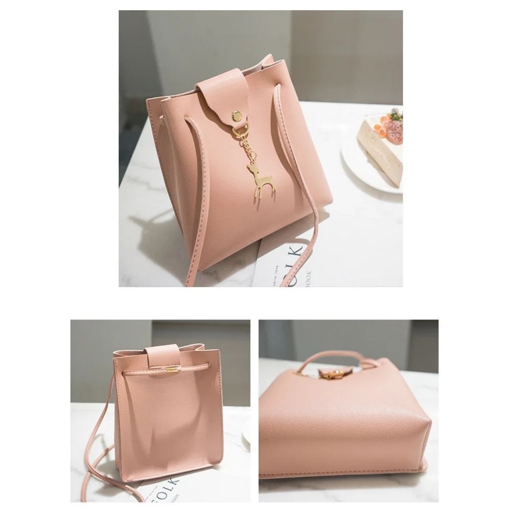 Petit sac bandoulière femme en simili cuir