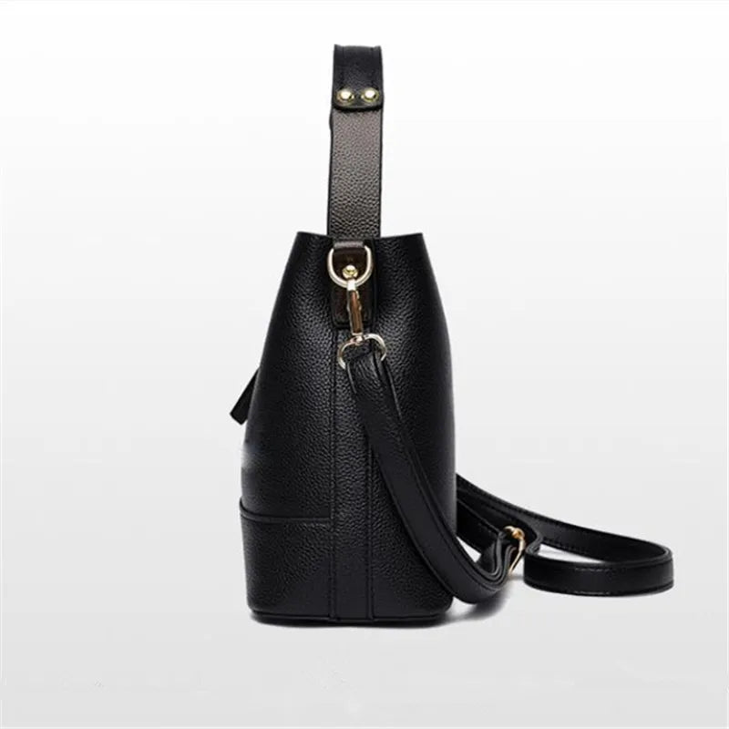 Petit sac seau fourre-tout femme