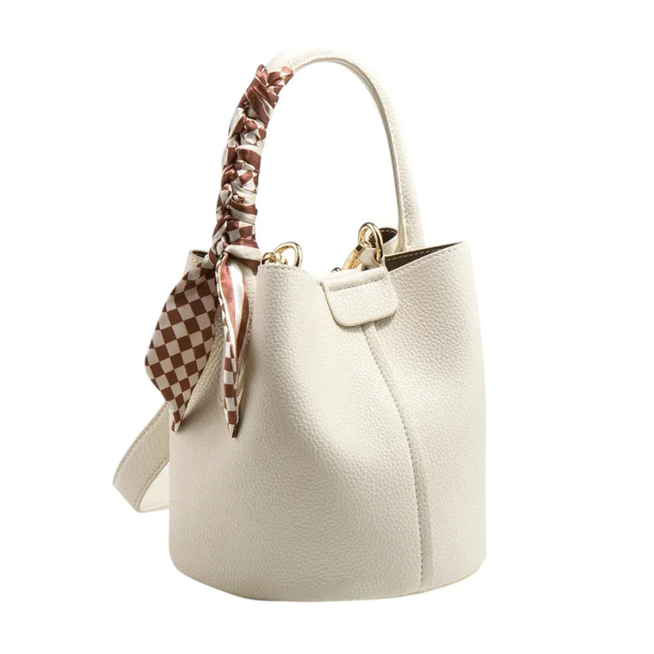 Sac seau en simili cuir souple