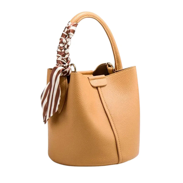 Sac seau en simili cuir souple